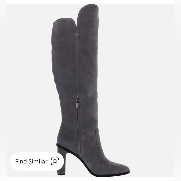 Vince Camuto Grey Suede boots NWT - Picture 2 of 4